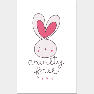 cruelty free logo Posters and Art